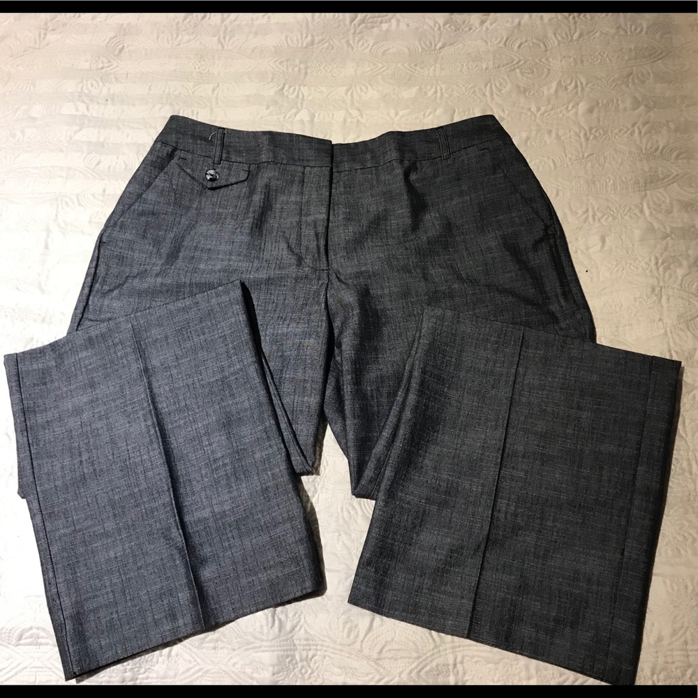 Gray Tweed Pants